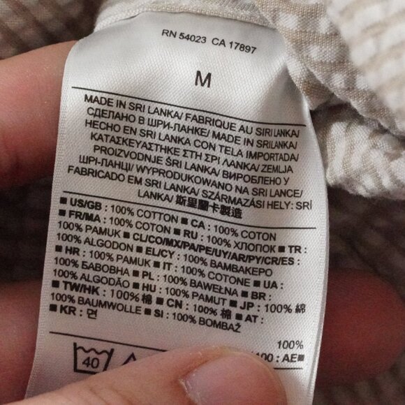 Banana Republic Cream Casual Button Down Shirt - Picture 7 of 12